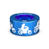 Motorcyclist Female by Seaways NOTCH Charm