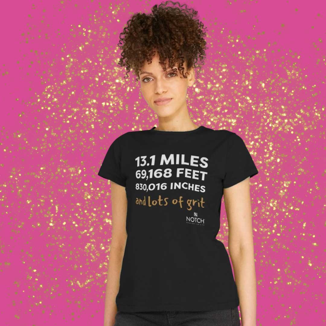 Women's Half Marathon Grit T-Shirt
