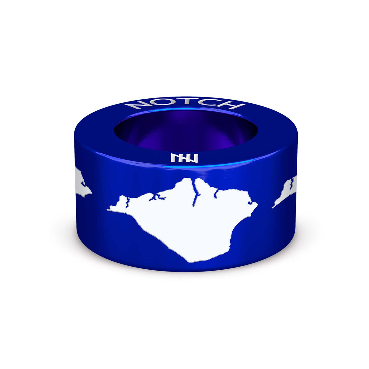 Isle of Wight Map NOTCH Charm
