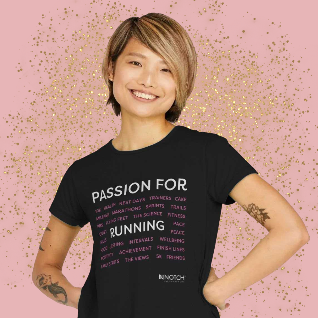 Women's Passion for Running T-Shirt