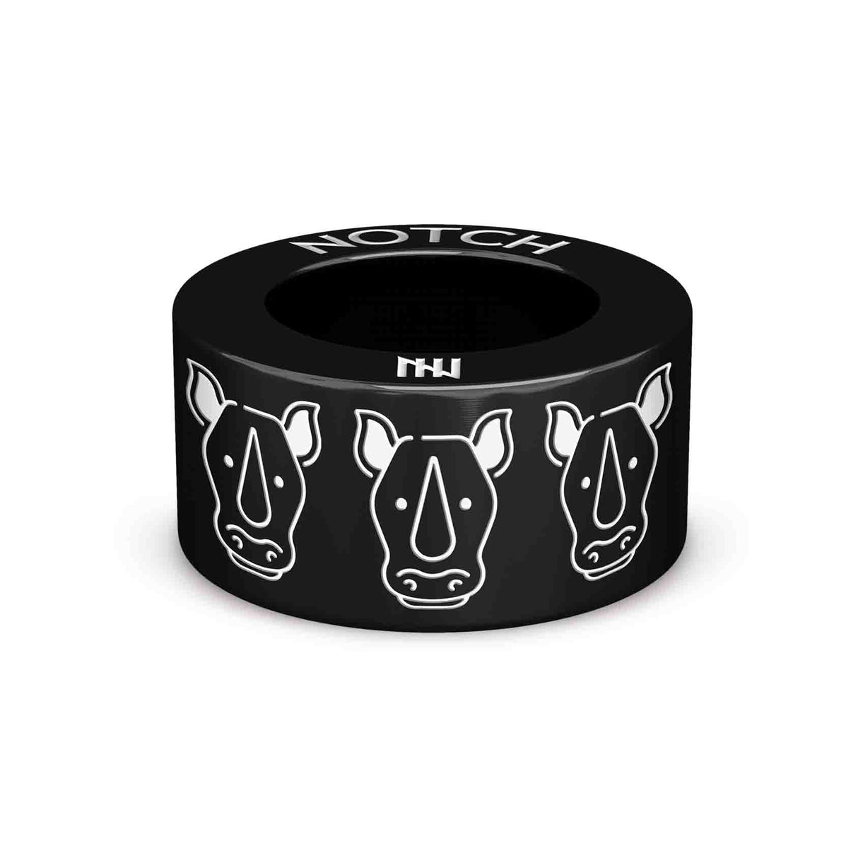 Rhino Head NOTCH Charm