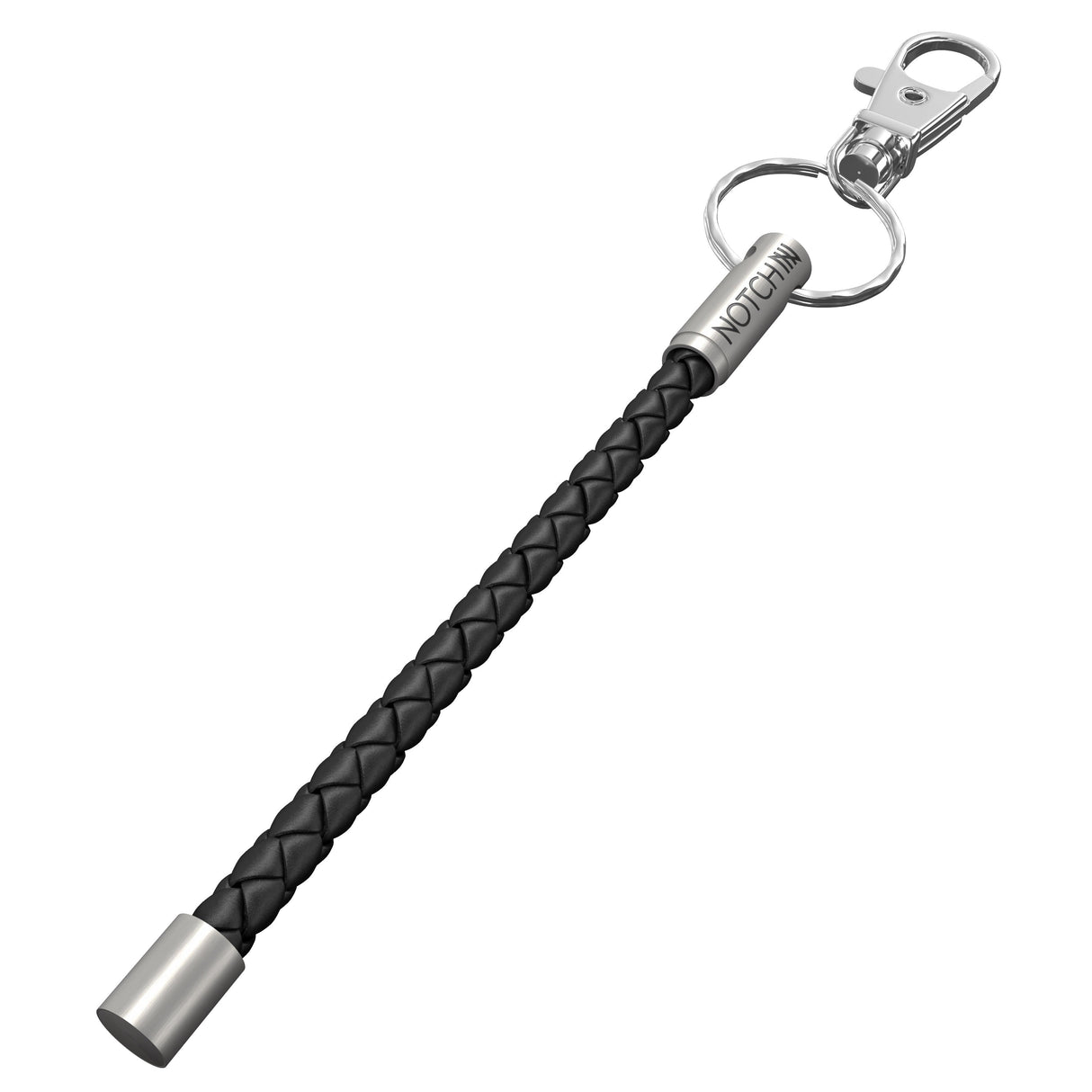 Leather Geocaching NOTCH Tale with stainless steel ends