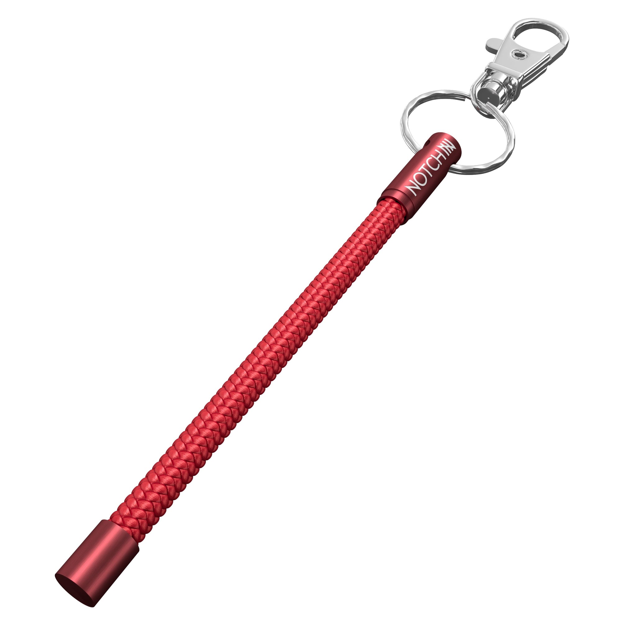 Red Cord Geocaching NOTCH Tale with red aluminium ends