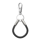 Leather Geocaching NOTCH Loop with stainless steel ends