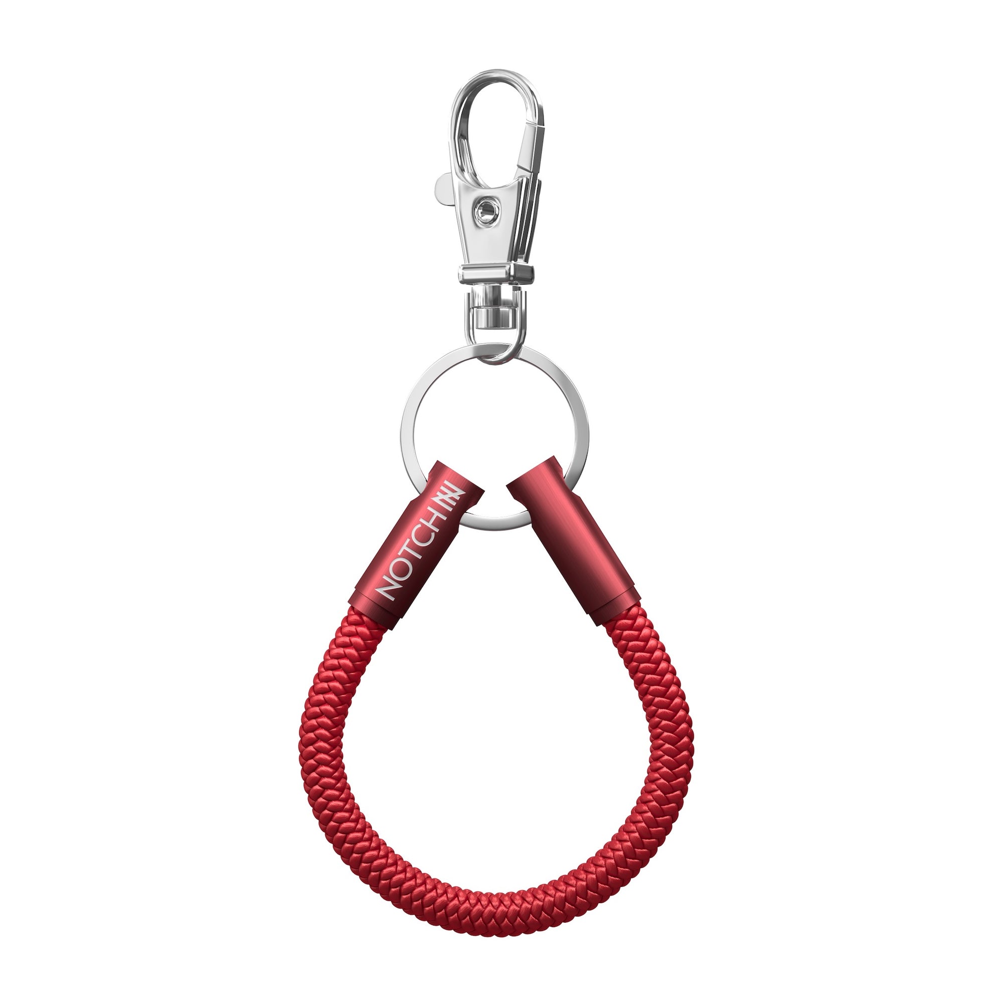 Red Cord NOTCH Loop with red aluminium ends