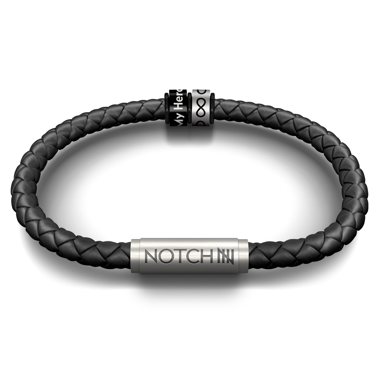 LOVE BRACELET FOR HIM PLUS TWO NOTCH CHARMS