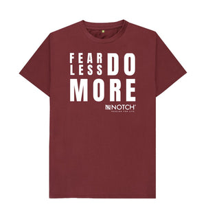 Red Wine Men's Fear Less Do More T-Shirt