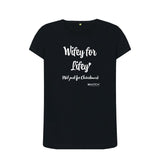 Black Women's Wifey For Lifey T-Shirt