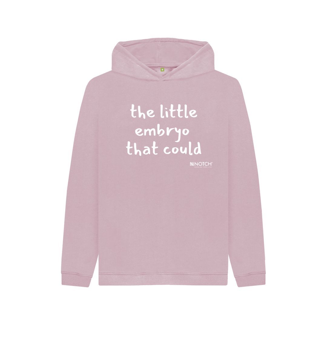 Mauve Kid's Little Embryo Hoodie