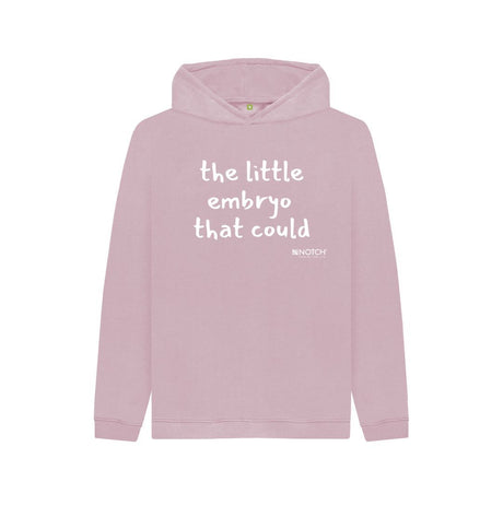 Mauve Kid's Little Embryo Hoodie