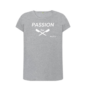 Athletic Grey Women's Passion For Rowing