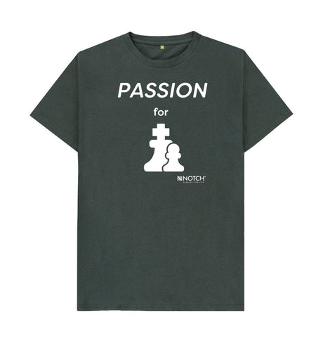Dark Grey Men's Passion For Chess
