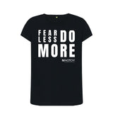 Black Women's Fearless Do More Notch T-Shirt