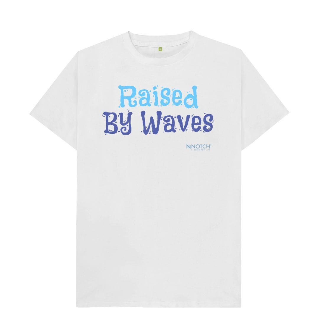 White Man's Raised By Waves T-Shirt