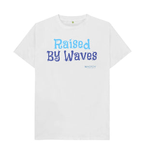 White Man's Raised By Waves T-Shirt
