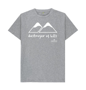 Athletic Grey Men's Destroyer of Hills T-Shirt