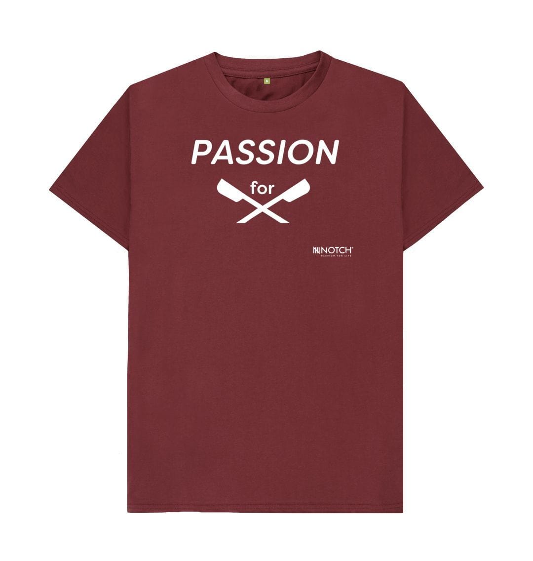 Red Wine Men's Passion For Rowing T-Shirt