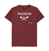 Red Wine Men's Passion For Rowing T-Shirt