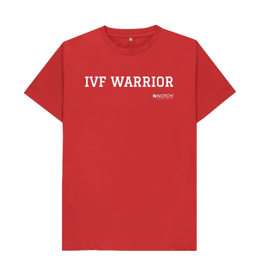 Red Men's IVF Warrior T-Shirt