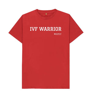 Red Men's IVF Warrior T-Shirt