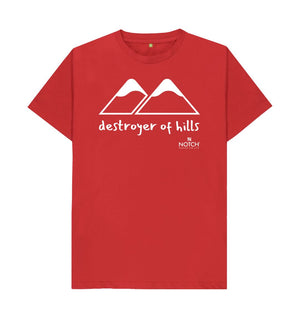 Red Men's Destroyer of Hills T-Shirt