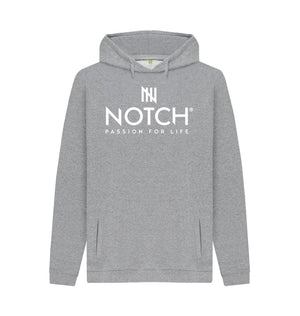 Light Heather Men's Notch Logo Hoodie