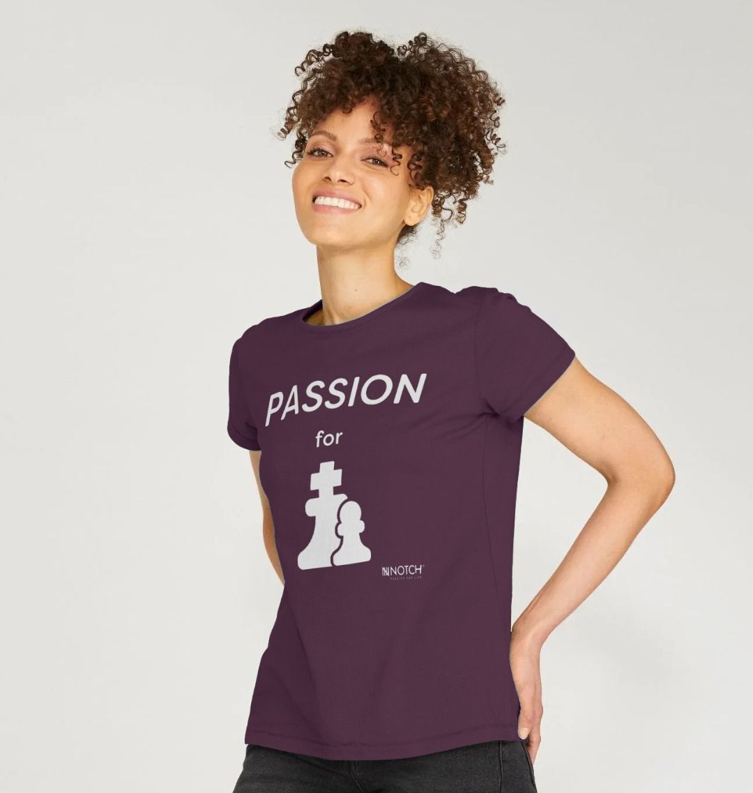 Women's Passion For Chess T-Shirt