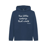 Navy Blue Kid's Little Embryo Hoodie