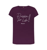 Purple Women's Passion For Life T-Shirt