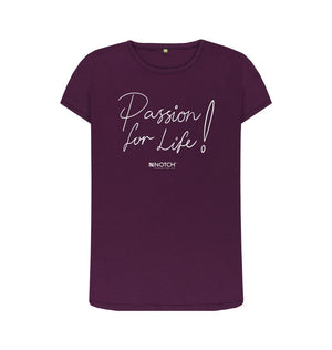 Purple Women's Passion For Life T-Shirt