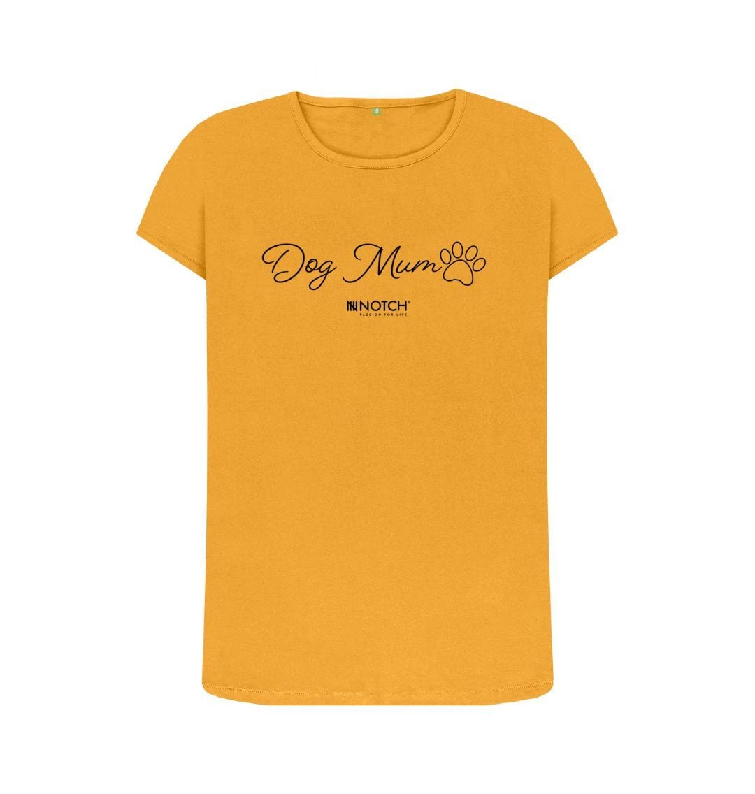 Mustard Women's Dog Mum T-Shirt