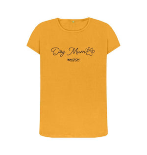 Mustard Women's Dog Mum T-Shirt