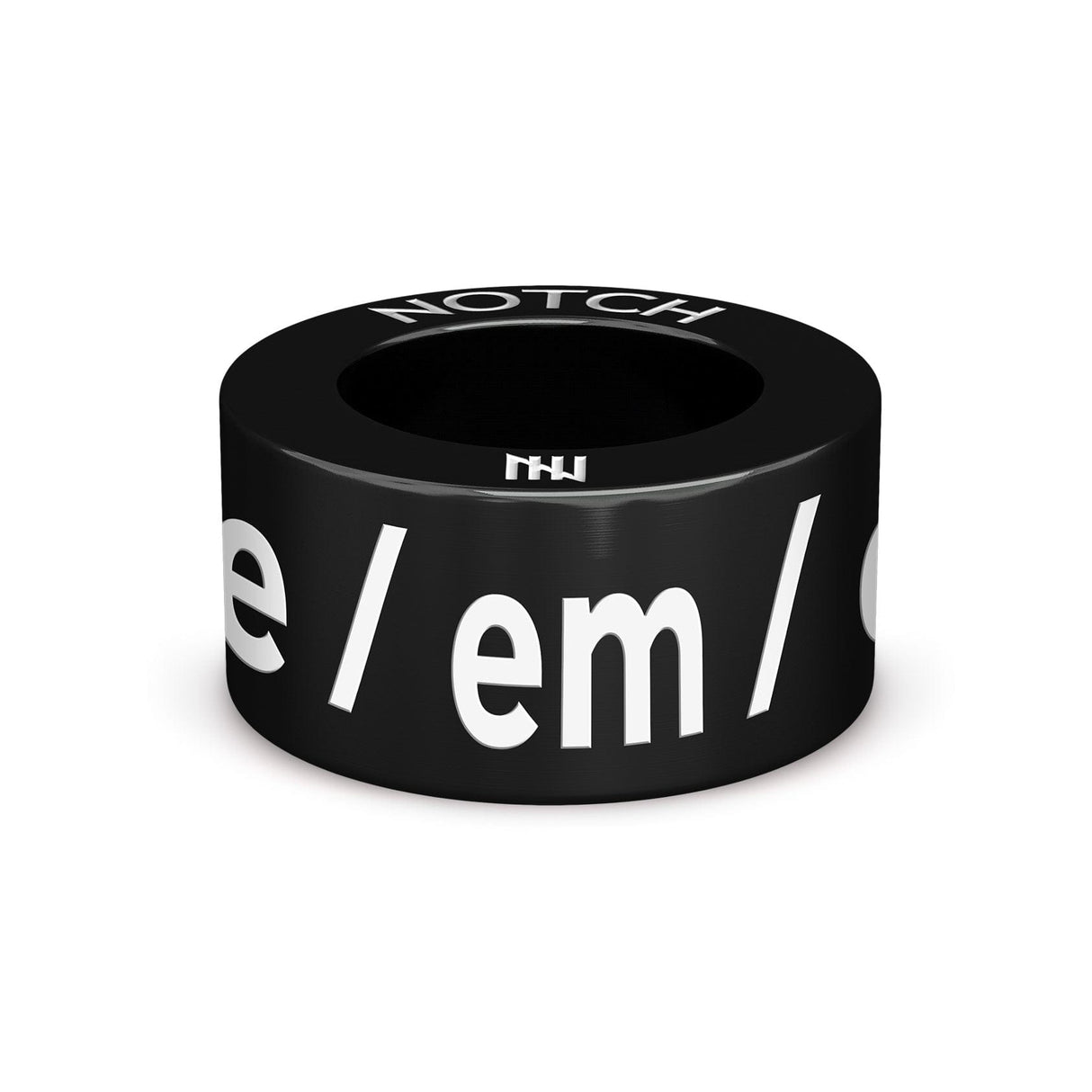 e / em / eirs NOTCH Charm