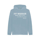 Stone Blue Kid's IVF Warrior Hoodie