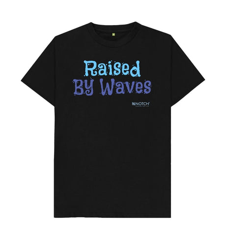 Black Man's Raised By Waves T-Shirt
