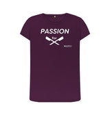 Purple Women's Passion For Rowing