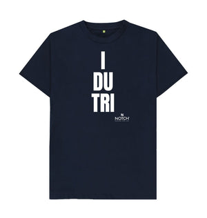 Navy Blue Men's I DU TRI T-Shirt
