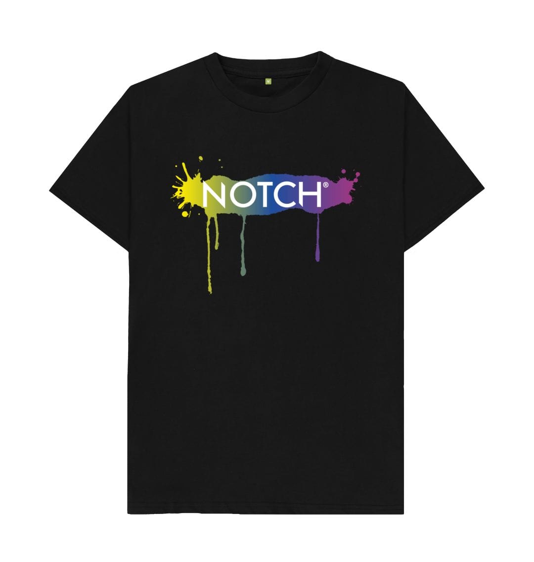 Black Men's Notch Inked T-Shirt