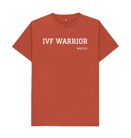 Rust Men's IVF Warrior T-Shirt
