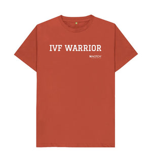 Rust Men's IVF Warrior T-Shirt