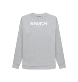 Light Heather Women's Notch Logo Jumper