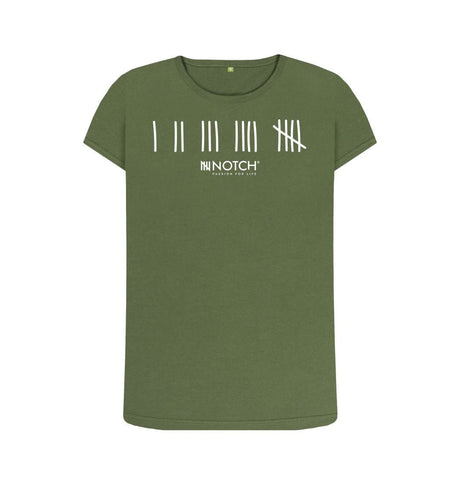 Khaki Women's Tally T-Shirt