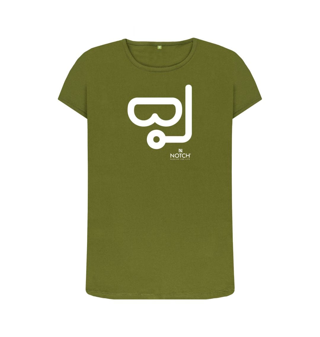 Moss Green Women's Snorkel T-Shirt