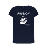 Navy Blue Women's Passion For Peace T-Shirt
