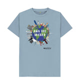 Stone Blue Men's Run The World T-Shirt