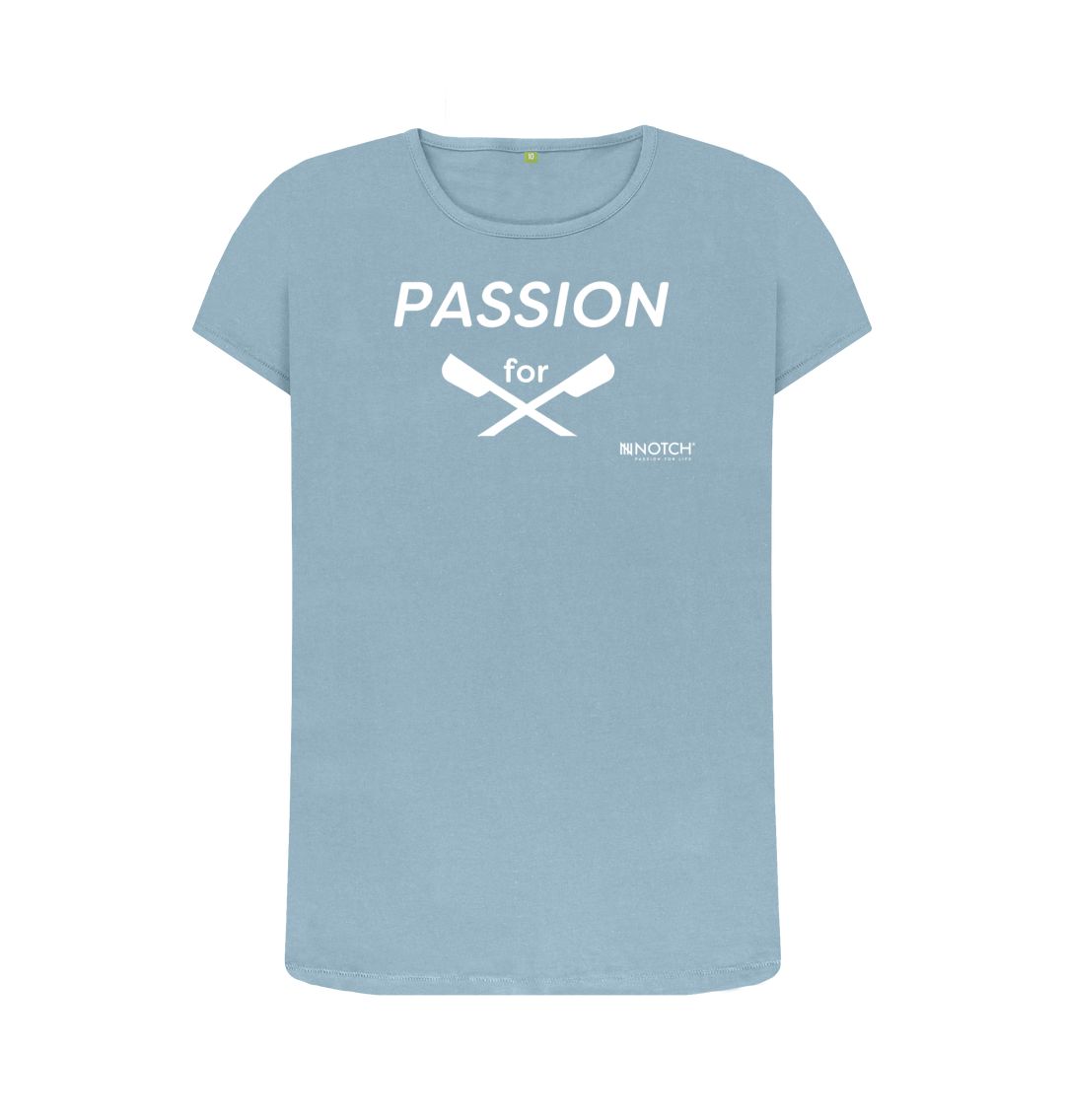 Stone Blue Women's Passion For Rowing