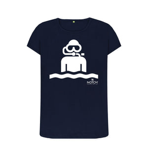 Navy Blue Women's Diver T-Shirt