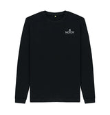 Black Men's Small Notch Logo Sweater