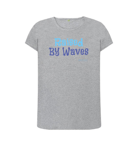 Athletic Grey Women's Raised By Waves T-Shirt
