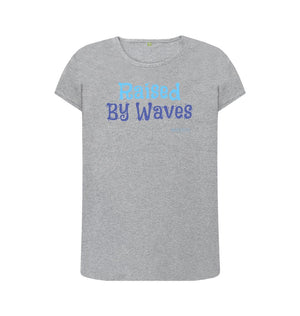 Athletic Grey Women's Raised By Waves T-Shirt